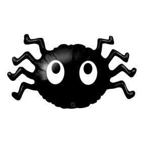 14" Mini Spider Eyes Flat Foil Airfill Balloon (P13) | Buy 5 Or More Save 20%