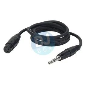 1.5m XLR Female to Stereo Jack - Balanced