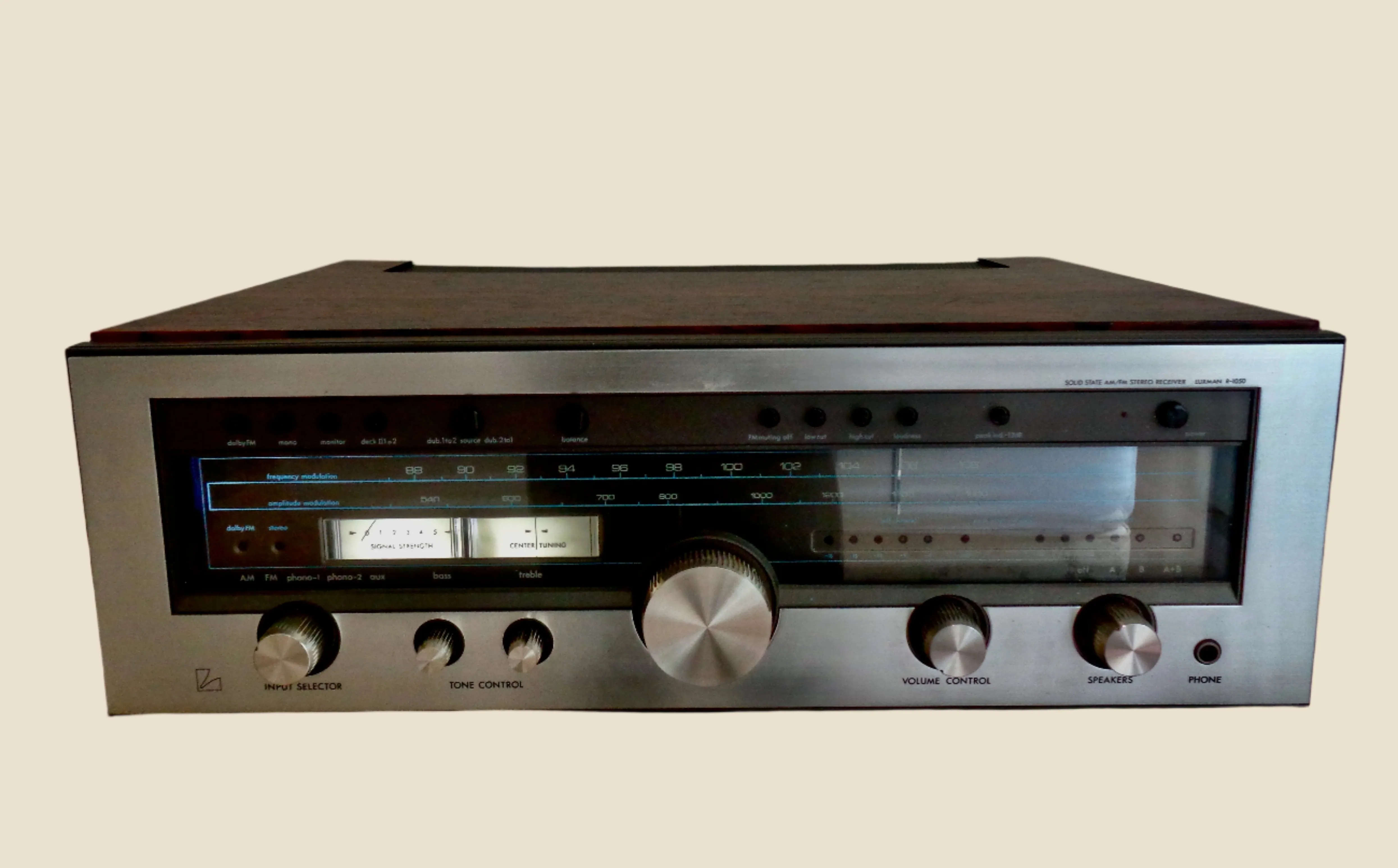 1970s Luxman R-1050 AM/FM Stereo High Fidelity Receiver