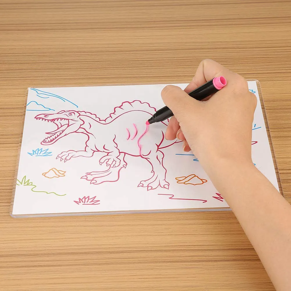 3D Magic Drawing Board (With 3D Glasses)