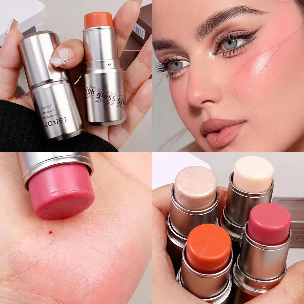 4-Color Shimmer Highlighter Make Up Stick