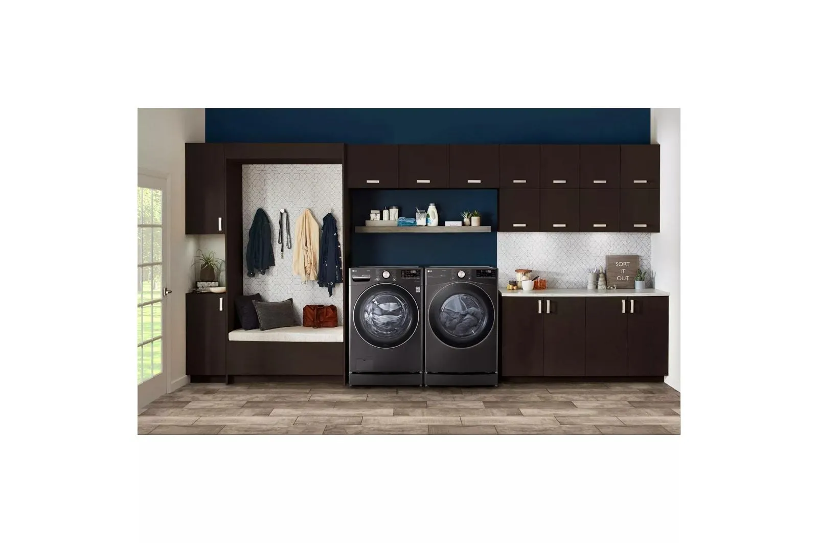 4.5 cu. ft. Ultra Large Capacity Smart wi-fi Enabled Front Load Washer with TurboWash(TM) 360(degree) and Built-In Intelligence - (WM4000HBA)