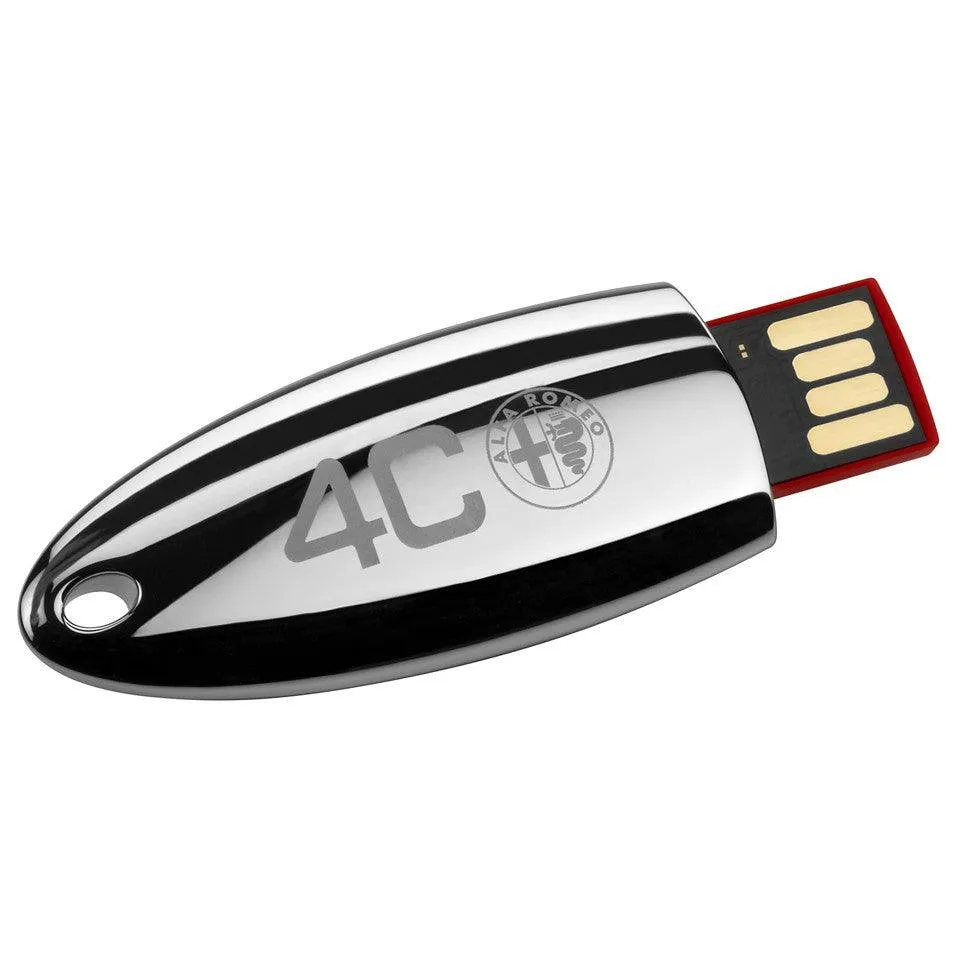 4GB USB Storage - Alfa Romeo 4C