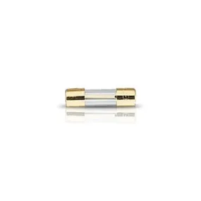 60A/32V Gold-Plated 1-1/2x13/32-Inch Glass Fuse (2-Pack)