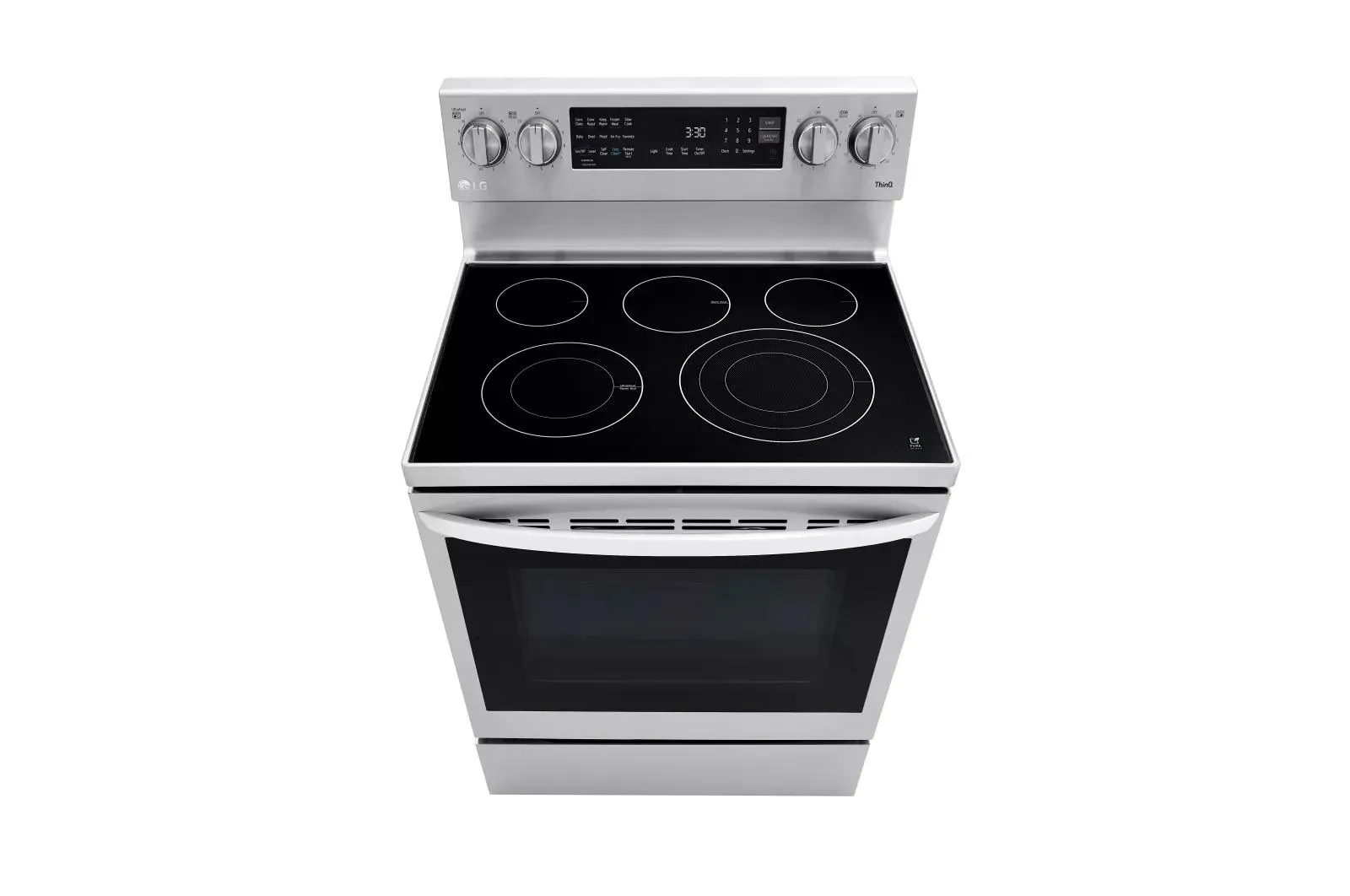 6.3 cu ft. Smart Wi-Fi Enabled True Convection InstaView(R) Electric Range with Air Fry - (LREL6325F)