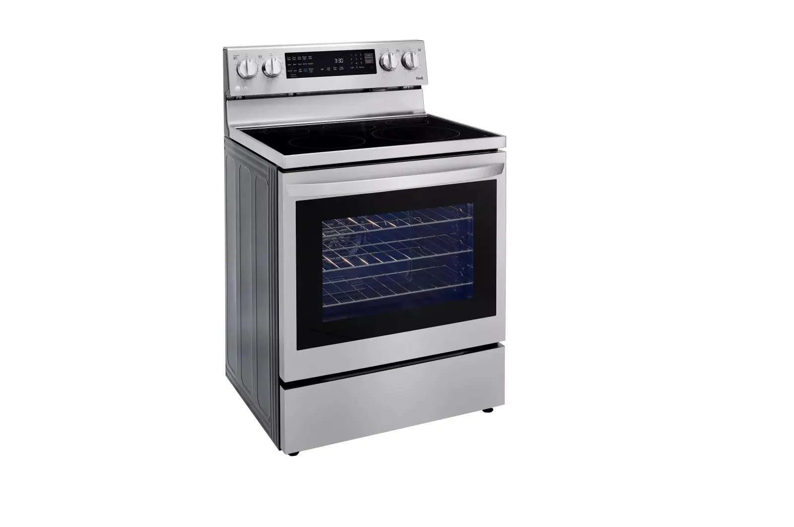 6.3 cu ft. Smart Wi-Fi Enabled True Convection InstaView(R) Electric Range with Air Fry - (LREL6325F)