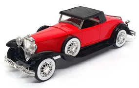 A Century Of Cars 1/43 Scale AEK0044 - Duesenberg - Red/Black