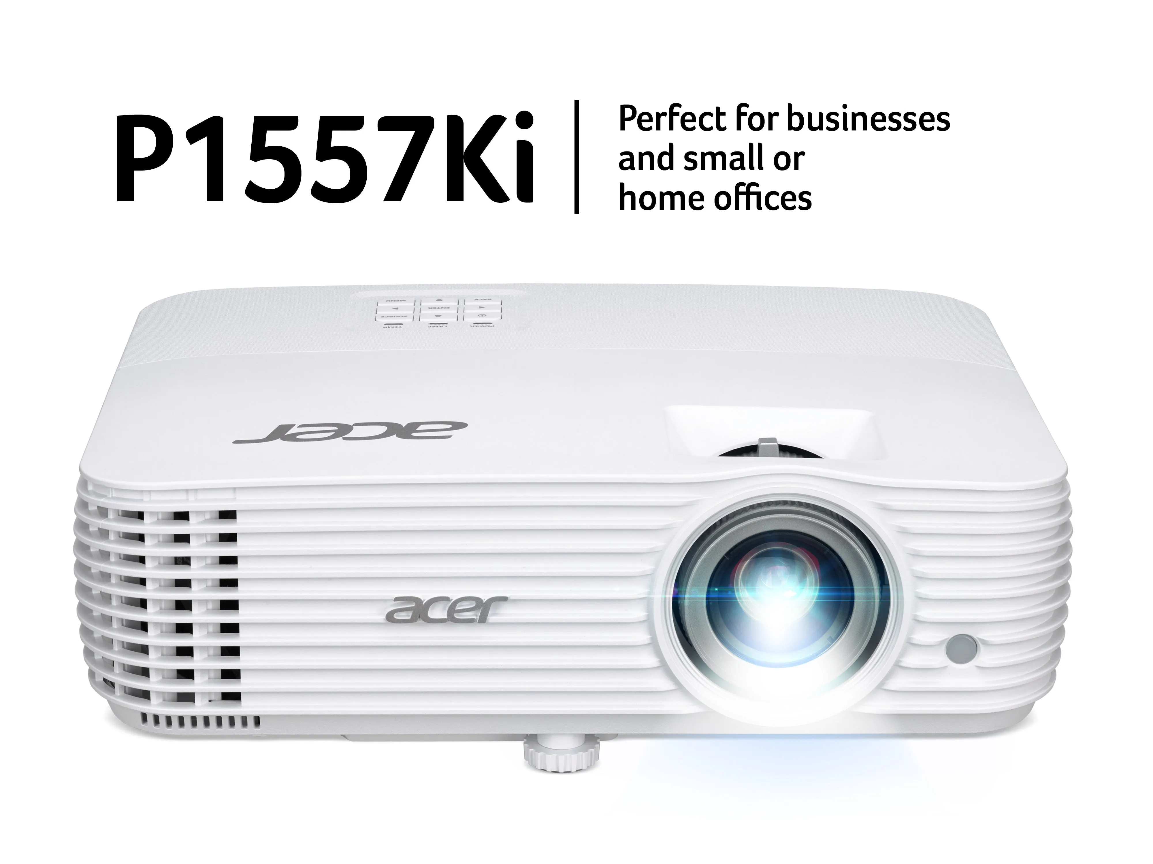 Acer P1557ki - Dlp Projector - Portable - 3D - 4500 Lumens - Full Hd (1920 X 1080) - 16:9 - 1080P - Wi-Fi / Miracast