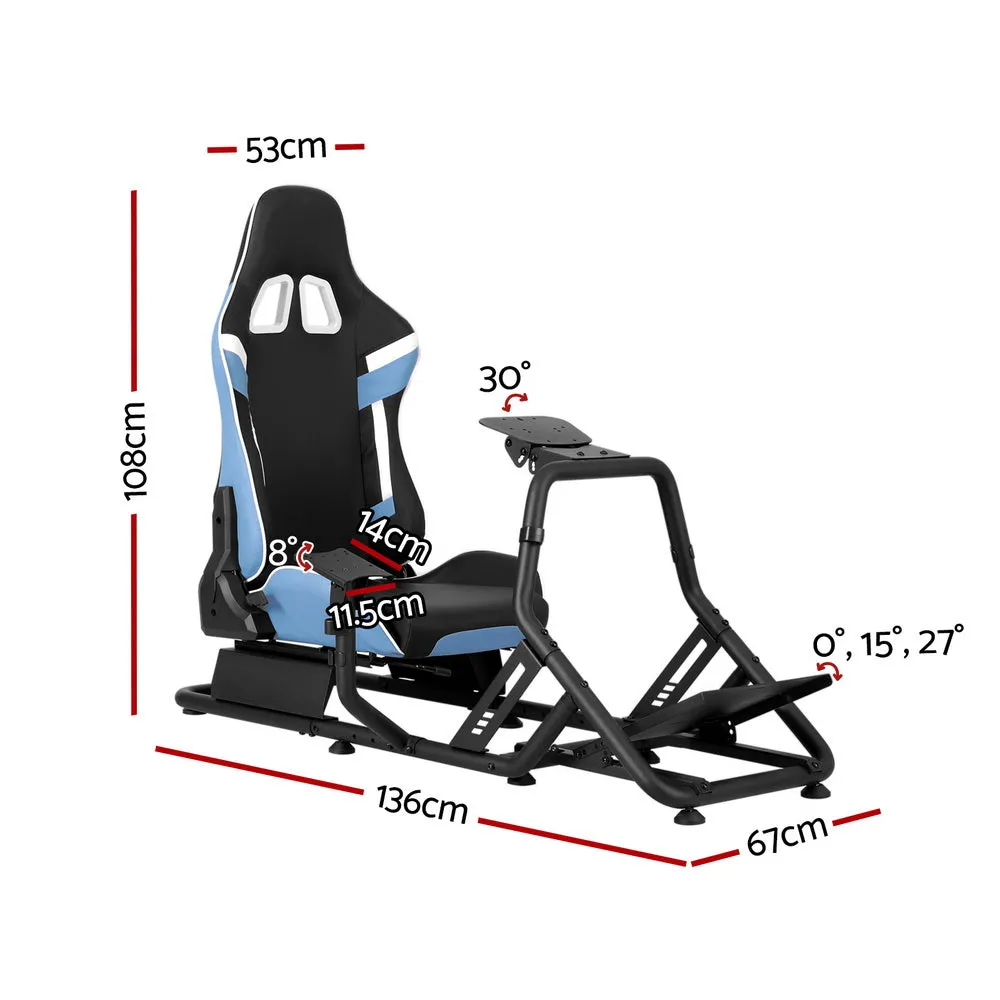 Adjustable Racing Simulator Cockpit Gaming Chair - Artiss