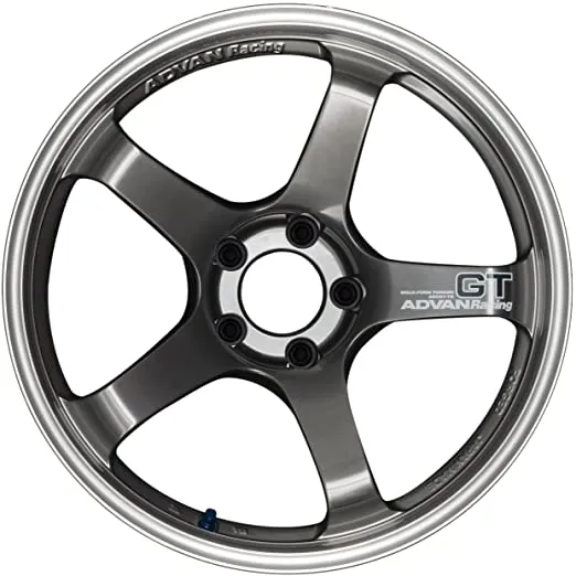 Advan GT 18x10.5  15 5-114.3 Machining & Racing Metal Black Wheel