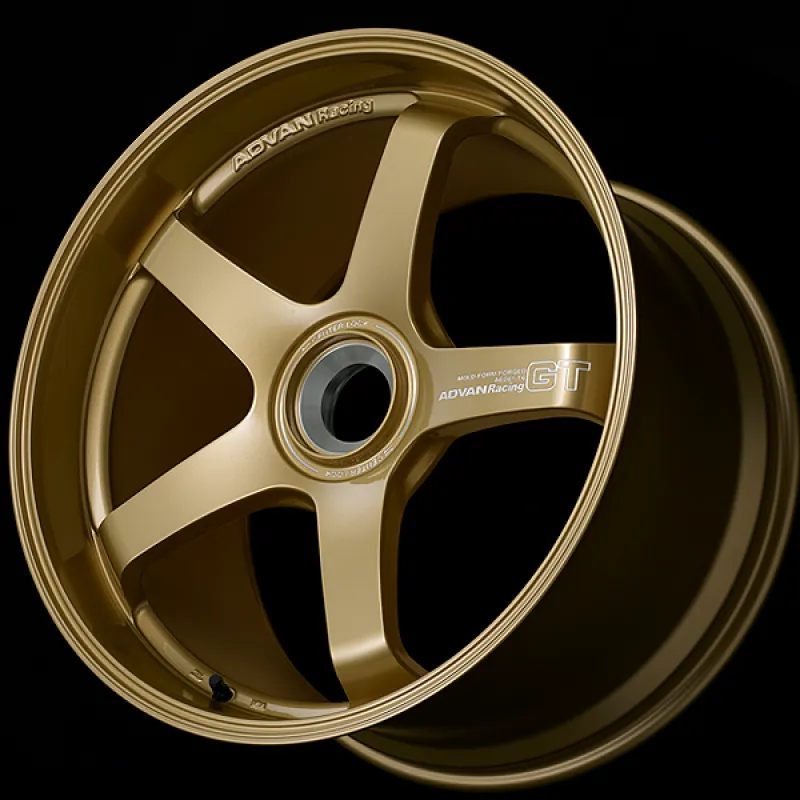 Advan GT Premium Version (Center Lock) 21x12.5  44 Racing Gold Metallic Wheel