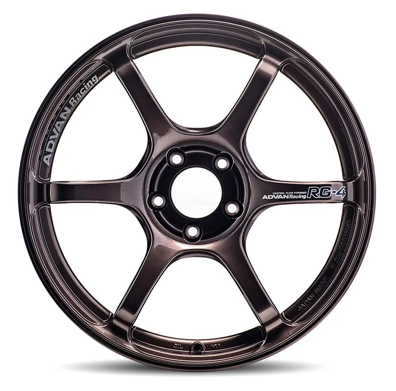 Advan RG-4 18x10.5  32 5-112 Racing Copper Bronze Wheel