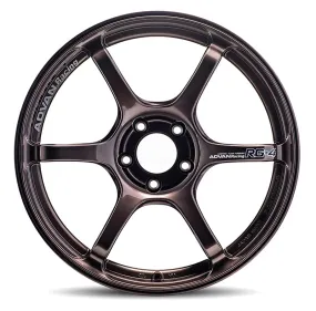 Advan RG-4 18x8  44 5-114.3 Racing Copper Bronze Wheel