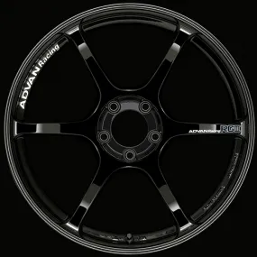 Advan RGIII 17x7.5  48 5-114.3 Racing Gloss Black Wheel