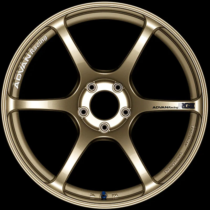 Advan RGIII 19x10  35 5-114.3 Racing Gold Metallic Wheel