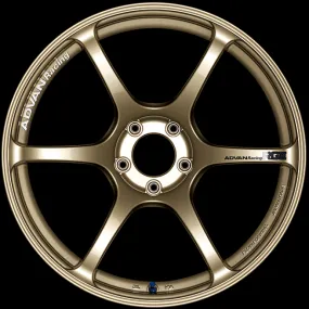 Advan RGIII 19x8.5  45 5-114.3 Racing Gold Metallic Wheel