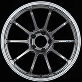 Advan RS-DF Progressive 18x10.0  40 5-114.3 Machining & Racing Hyper Black Wheel