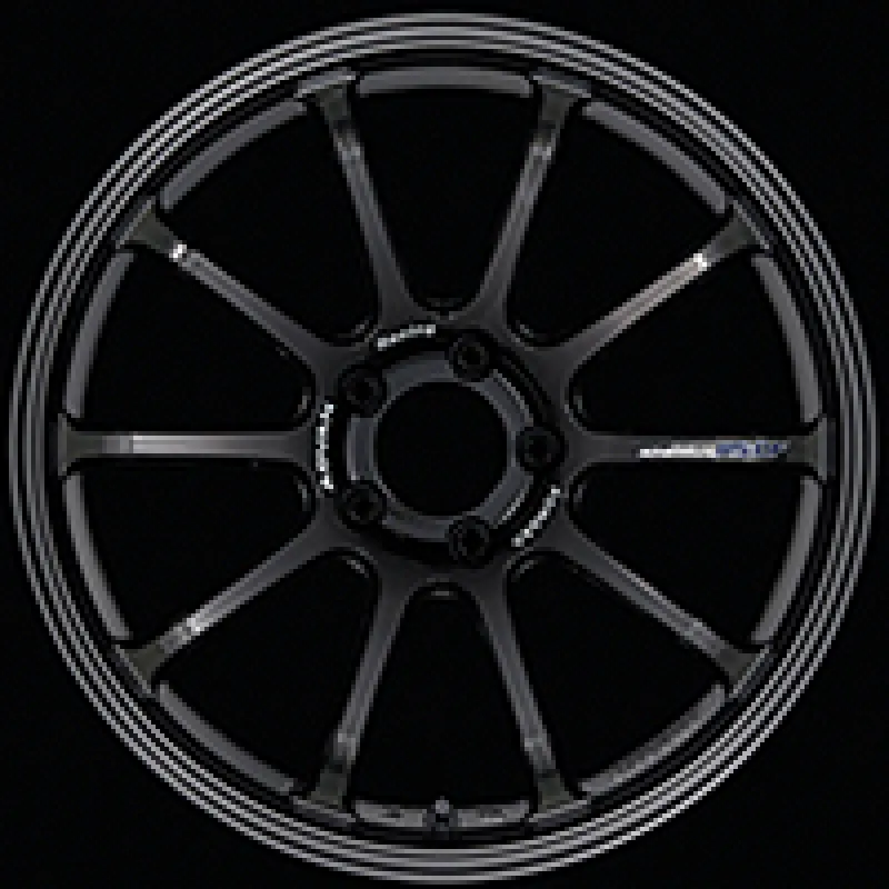 Advan RS-DF Progressive 18x10.5  24 5-114.3 Racing Titanium Black Wheel