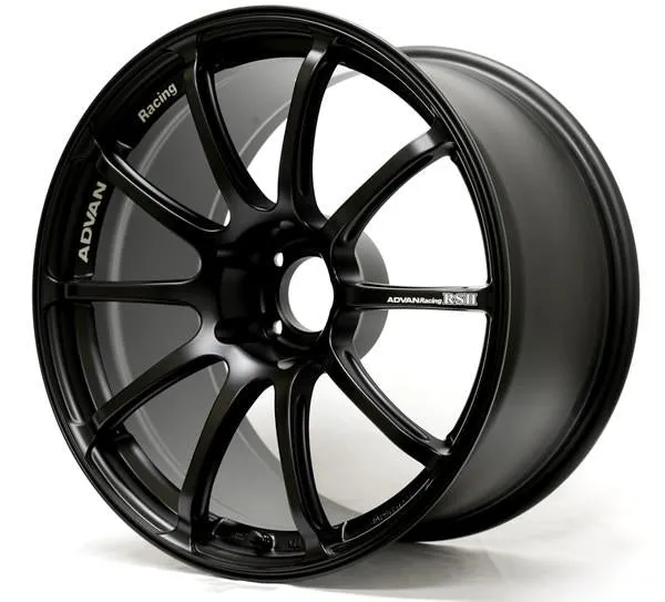 Advan RSII 17x9.5  35 5-114.3 Semi Gloss Black Wheel