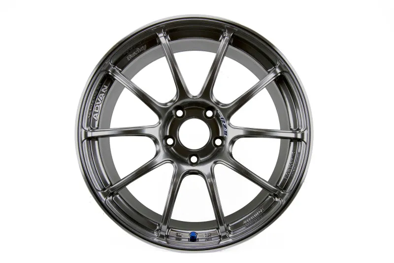 Advan RZII 18x10.5  15 5-114.3 Racing Hyper Black Wheel