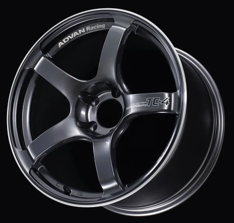 Advan TC4 15x7.0  30 4-100 Racing Gunmetallic & Ring Wheel