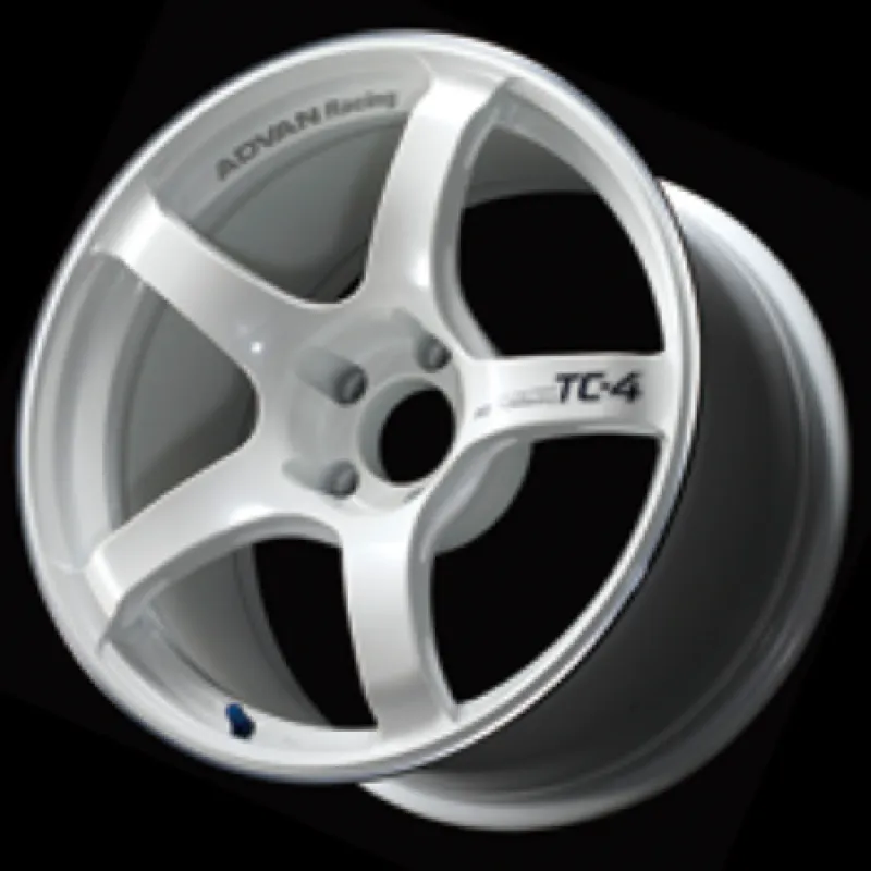 Advan TC4 16x7.0  31 4-100 Racing White Metallic & Ring Wheel