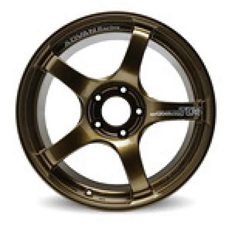 Advan TC4 17x7.5  48 5x114.3 Racing Umber Bronze and Ring Wheel