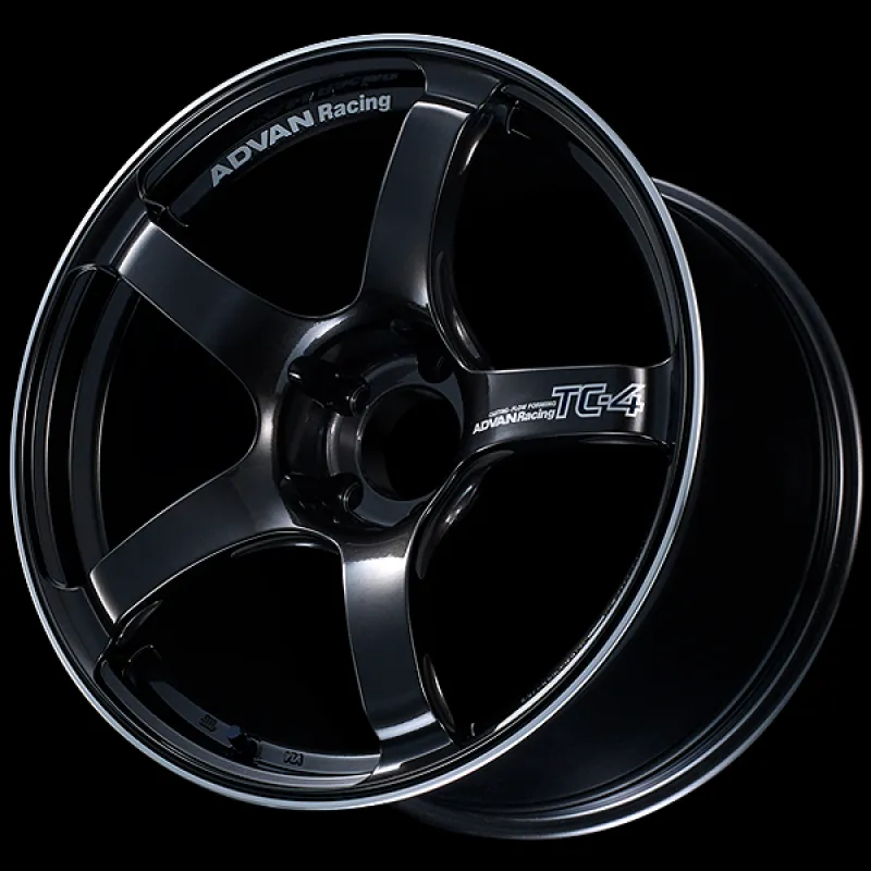 Advan TC4 18x8.5  45 5-100 Racing Black GunMetallic & Ring Wheel