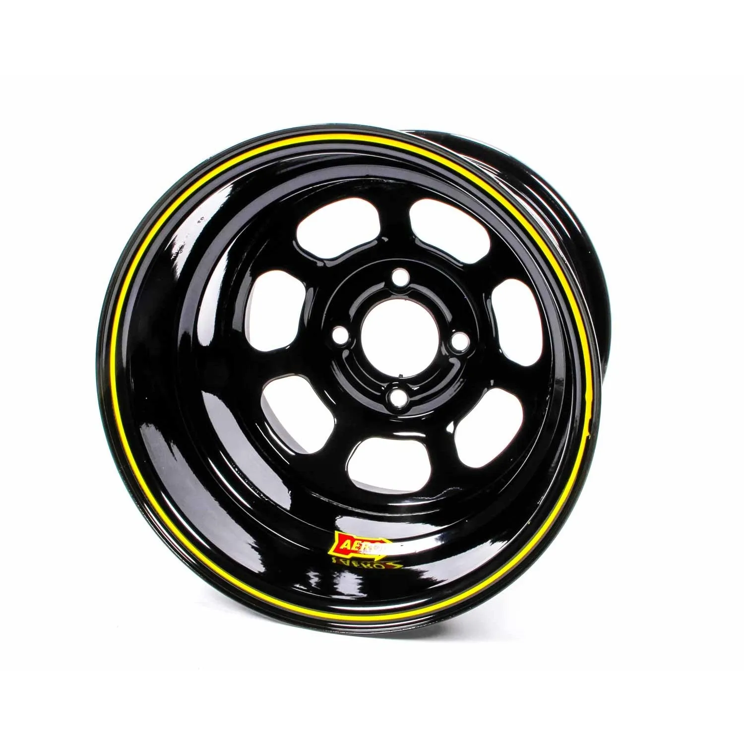 Aero 31 Series Spun Wheel - Black - 13" x 10" - 4 x 4.25" Bolt Circle - 3" Back Spacing - 16 lbs.