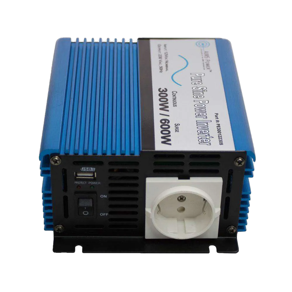 Aims Power PE30024230S 300 Watt Pure Sine Inverter New