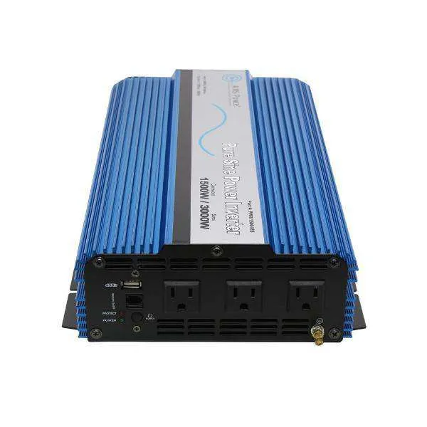 Aims Power PWRI150024S 1500 Watt Pure Sine Inverter New