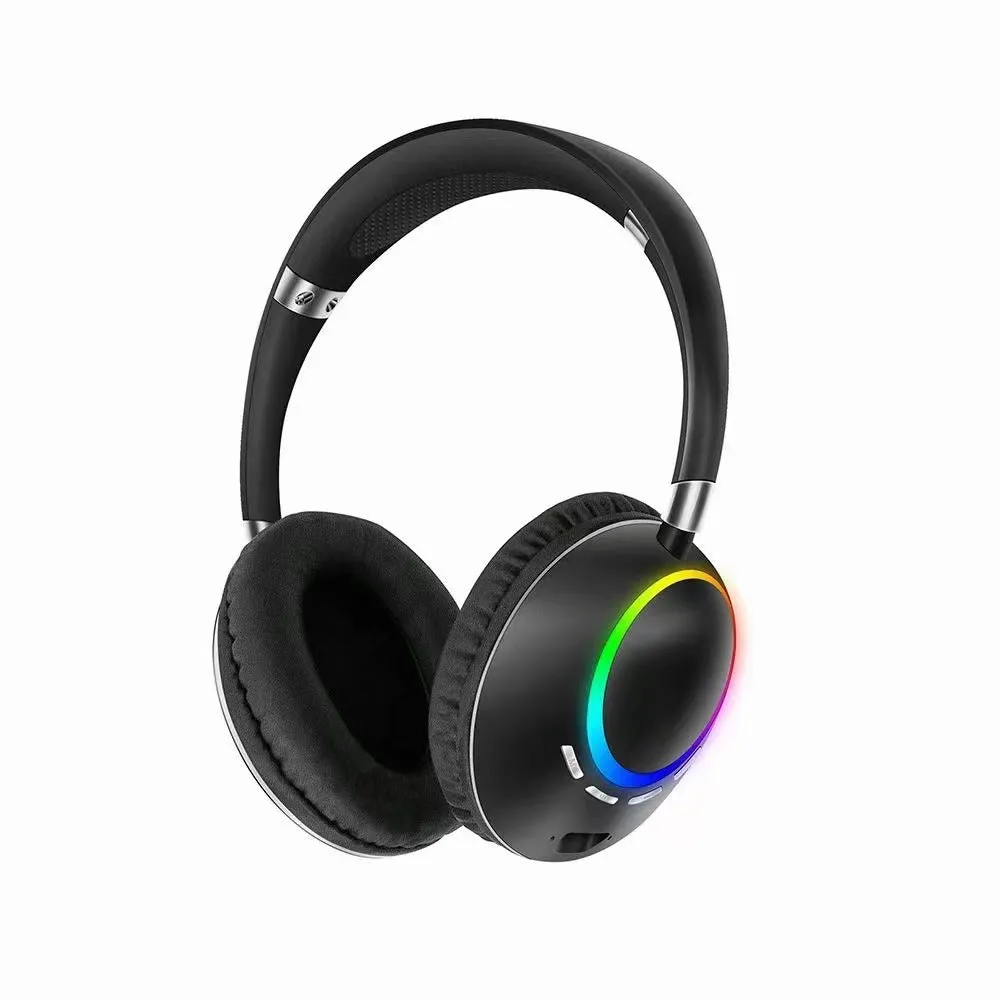 Akz- Rgb Luminous Stereo Wireless Headphone