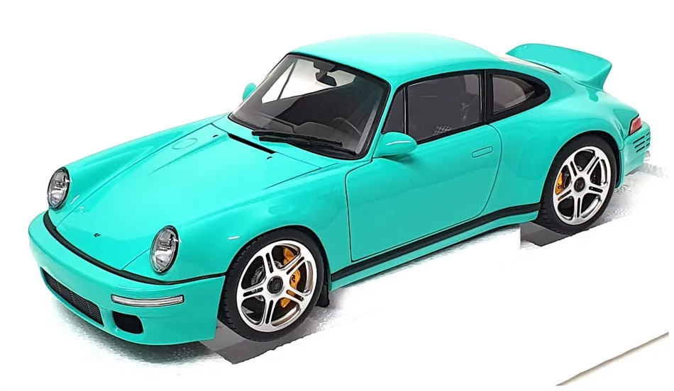 Almost Real 1/18 Scale 880206 - 2018 Porsche 911 964 RUF SCR Coupe - Mint Green