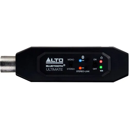 Alto Professional Bluetooth Ultimate Battery-Powered Stereo Bluetooth Receiver