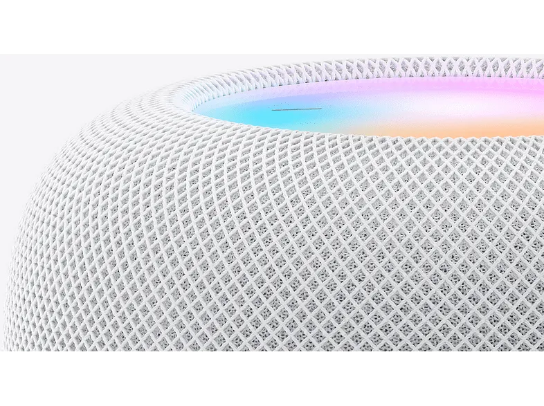 APPLE HomePod (2.ª generación), Altavoz inteligente, Siri, 360º, Bluetooth® 5.0, WiFi, HomeKit, Blanco