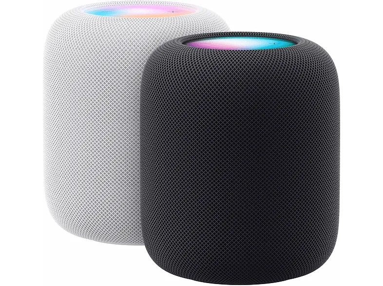 APPLE HomePod (2.ª generación), Altavoz inteligente, Siri, 360º, Bluetooth® 5.0, WiFi, HomeKit, Blanco