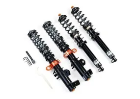 AST Suspension 5100 Series 1-Way Coilovers (True Rear - Includes Front and Rear Top Mounts) ACC-B1205S/3 - 2011-2014 BMW 116i Non LCI 3 Bolt (F2X)