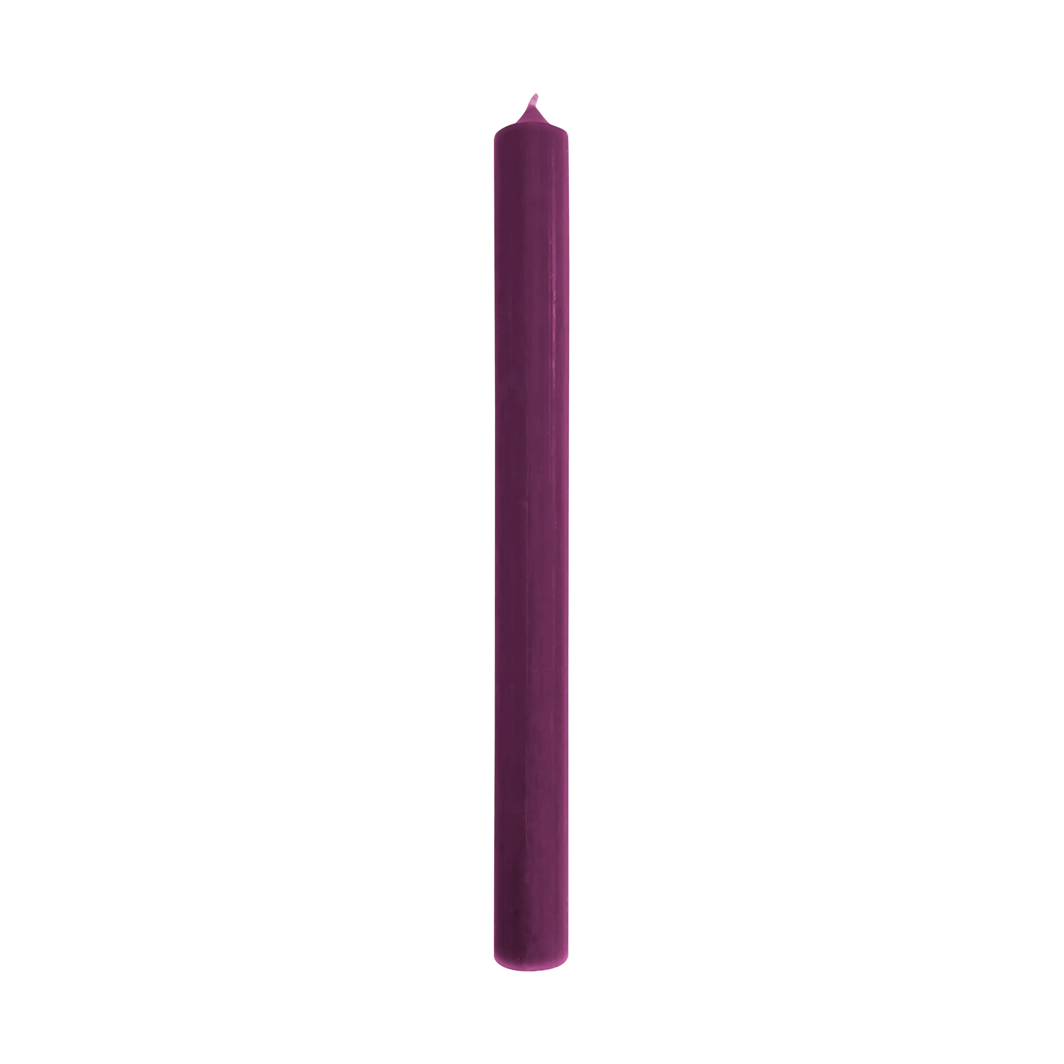 Aubergine Dinner Candle