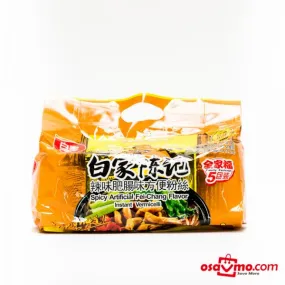 BAI JIA CN Instant Vermicelli Spicy Fei-Chang 108gx5