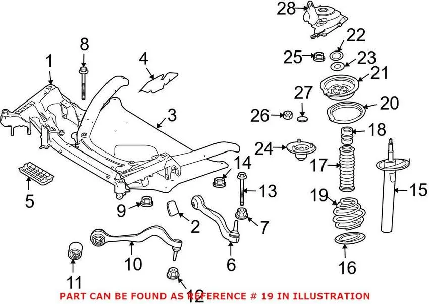 BMW Coil Spring – Front (M Sport) 31336761326