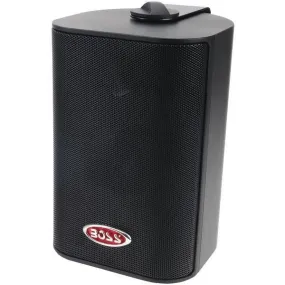 BOSS Audio Systems MR4.3B 4inch 200-Watt Indoor-Outdoor 3-Way Speakers (Black)