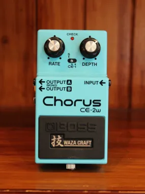 Boss CE-2W Chorus Pedal Waza Craft