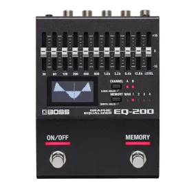 Boss EQ-200 Graphic Equalizer Pedal