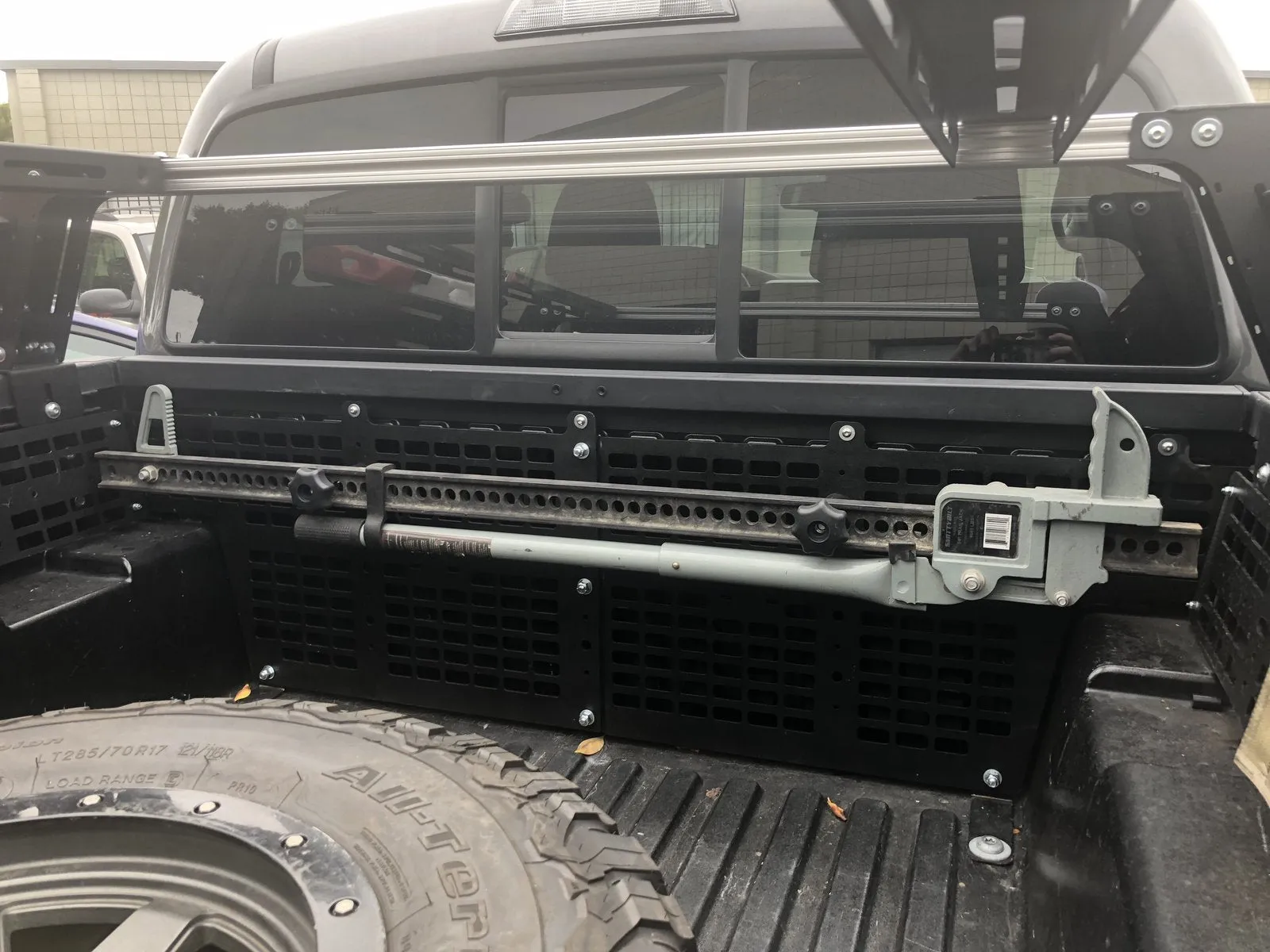 Cali Raised LED Front Bed MOLLE System For Toyota Tacoma 2005 