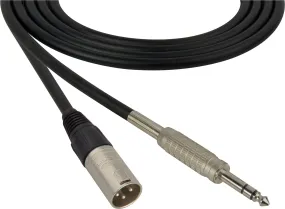 Canare Star-Quad Microphone Cable XLR Male to 1/4" TRS Male 1.5FT (Multiple Colors)