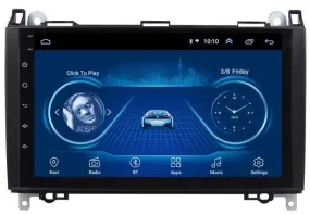 Car Dealz 9" Android 10.0 For Mercedes-Benz A B Class B200 Viano Vito w CAM In Dash Plus OEM Fascia