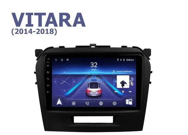 Car Dealz 9" Android 10.0 Suzuki Vitara 4 2014-2018 In Dash Plus OEM Fascia