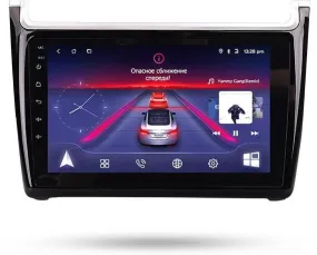 Car Dealz 9" Android 10.0 Volkswagen VW POLO Sedan 2008-2015 In Dash Plus OEM Fascia