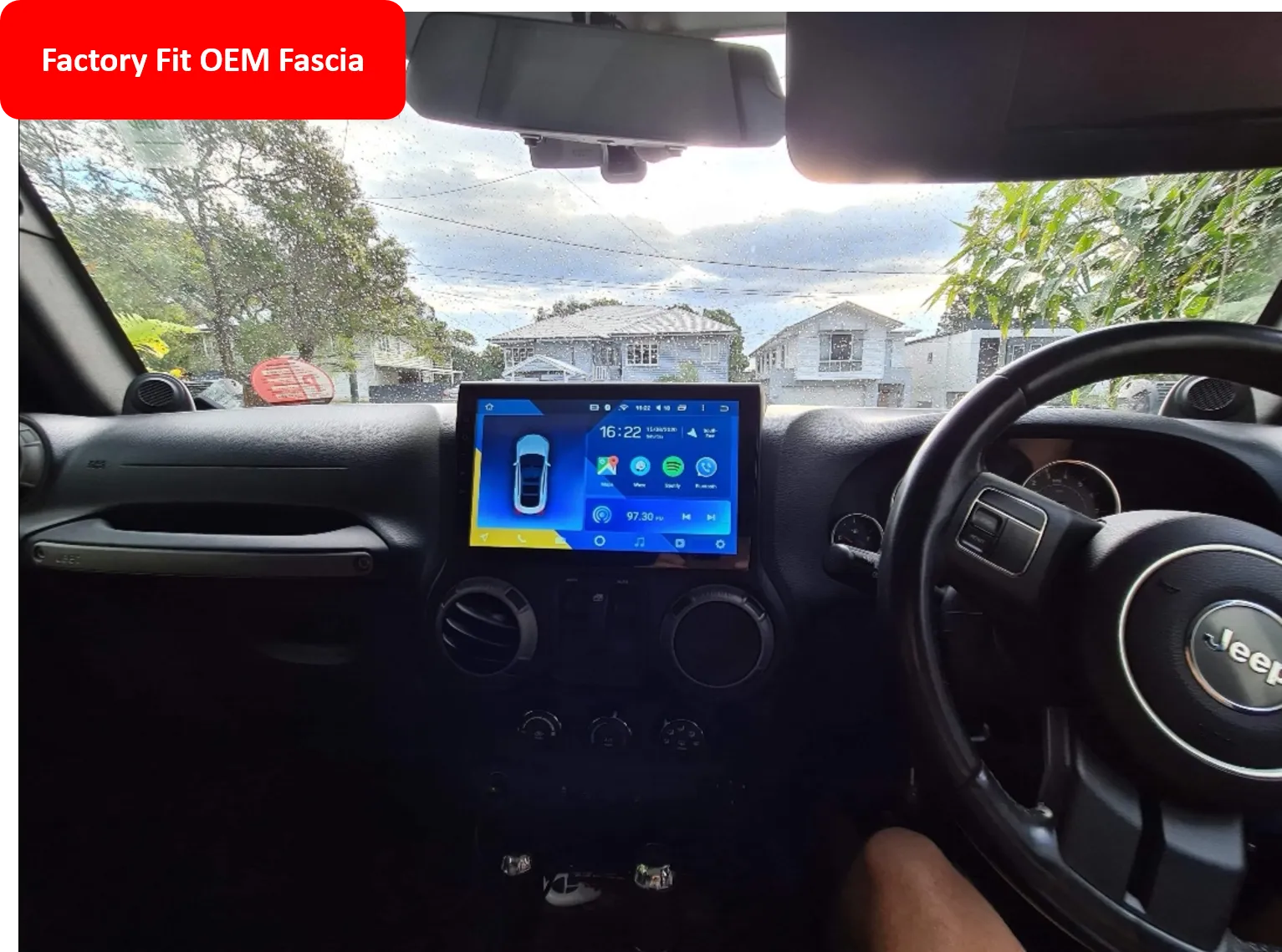 Car Dealz Elite 4G Data Model 10.2" Android 12.0 For GMC Yukon 3 GMT 900 2006 - 2014 In Dash Plus OEM Fascia