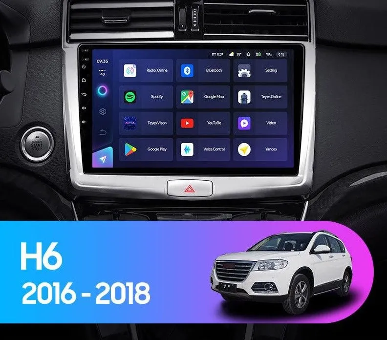 Car Dealz Elite 4G Data Model 10.2" Android 12.0 For GREAT WALL Haval H6 2016 - 2018 In Dash Plus OEM Fascia